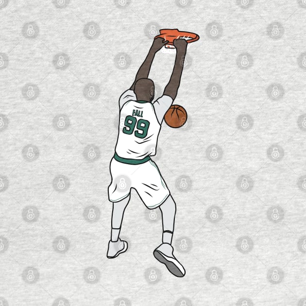 Tacko Fall Dunk by rattraptees